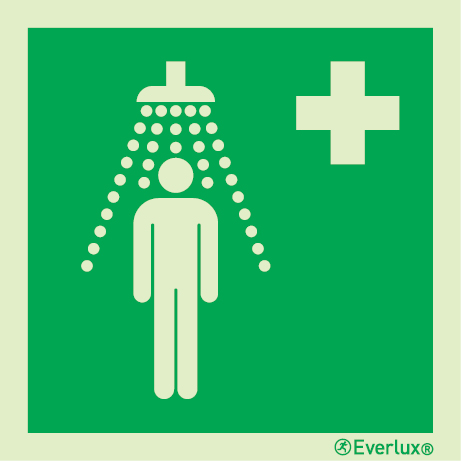 Emergency shower sign | IMPA 33.4145 - S 03 04