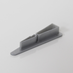 End cap for LLL angled aluminium rail - left - S 21 27