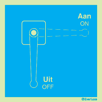 On/ Off guidance sign - S 44 67