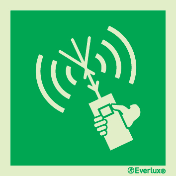 Two-way VHF radiotelephone apparatus sign - S 46 15