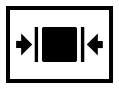 Clamp as indicated sign - S 57 01