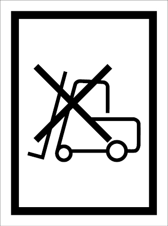 Use no forks sign - S 57 09