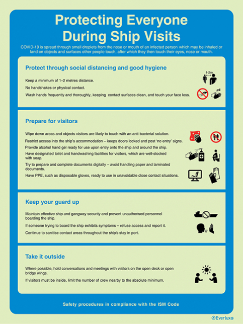 ICS guidance on preventive measures that must be observed during ship visits - SC 019